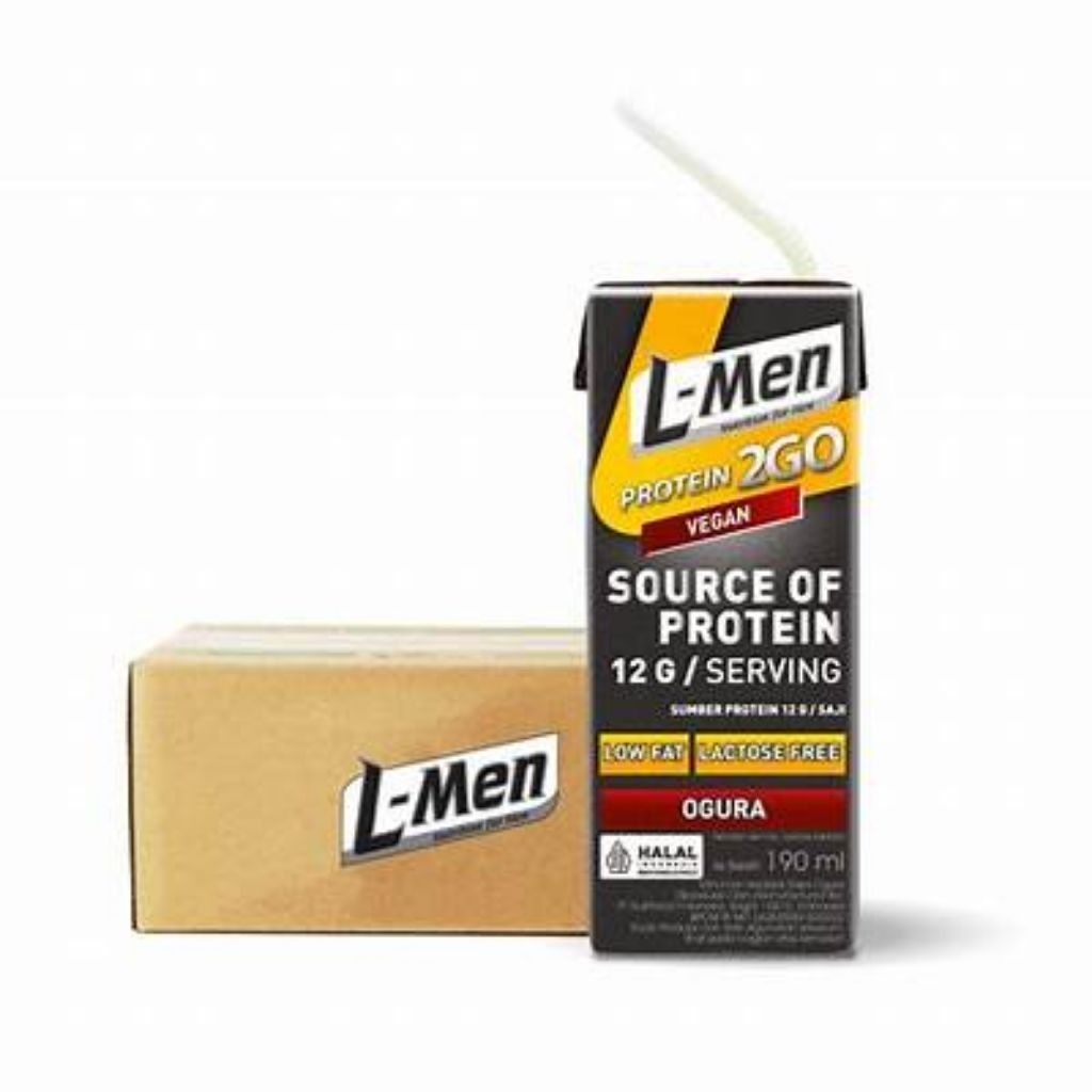 

L-Men Protein 2Go RTD Ogura 190ml 1dus isi 24pcs