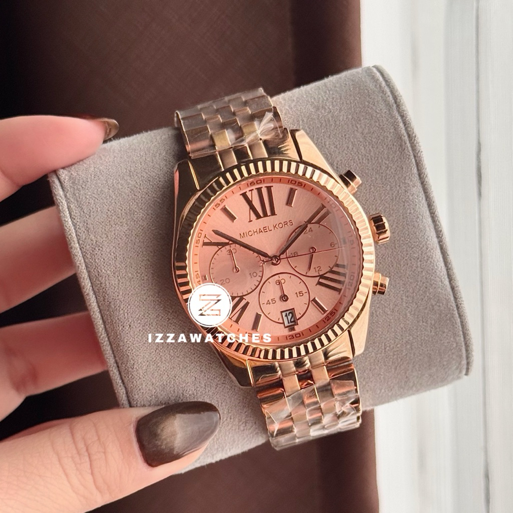 Jam Tangan Wanita Lexington Chronograph Rose || MK-5569