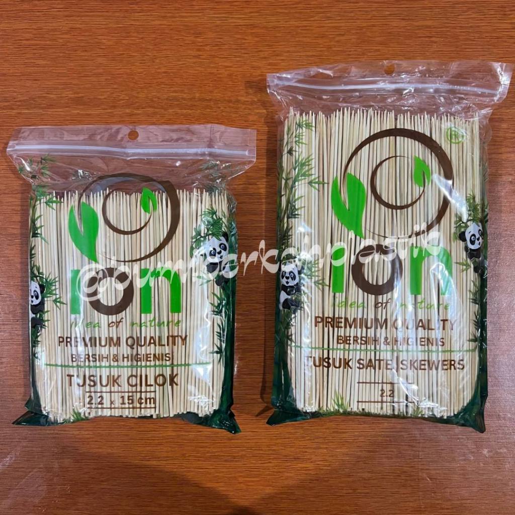 TUSUK LIDI SATE / TUSUK SATE BAMBU PANJANG / PENDEK