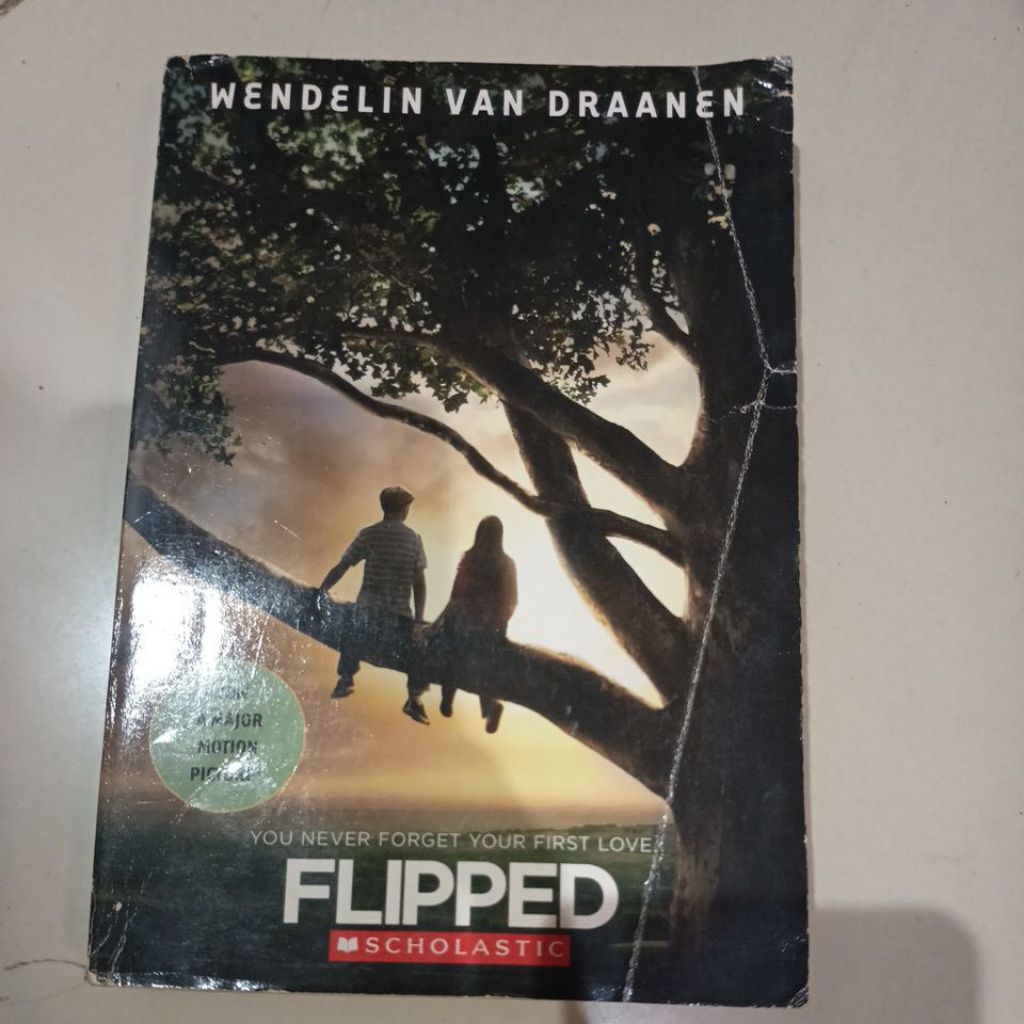 novel preloved original bahasa Inggris FLIPPED wendelin van draanen