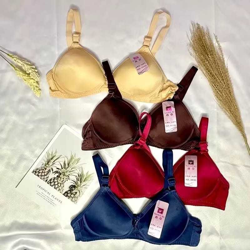 6 PCS BH XIANG CAO CUP KECIL KAIT 2 | BH busa tanpa kawat kait 2[ TERMURAH ] [ ORIGINAL ]