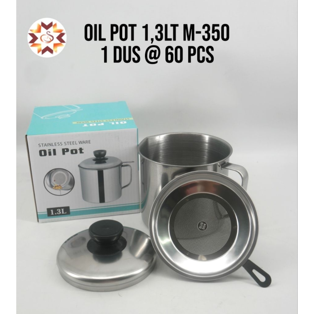 OIL POT STAINLESS
