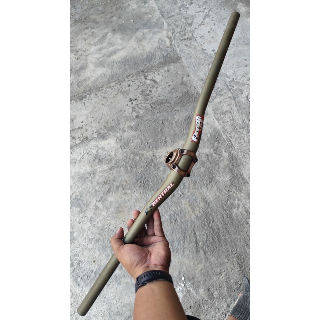 handlebar Renthal Fatbar mtb handle bar stang setir
