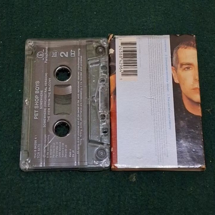Kaset Pet Shop Boys Somewhere Import