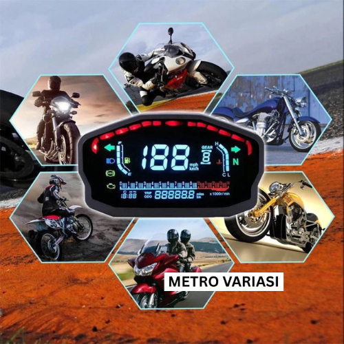 Speedometer Digital RX3N Spidometer Model Koso RX3N Universal Rx King Vixion CB Tiger CBR Byson Dll