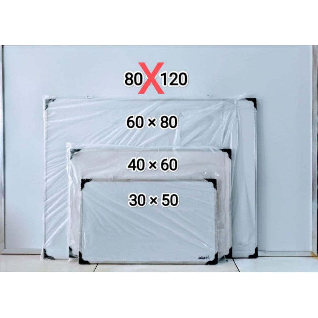 

papan tulis whiteboard 30 x 50 cm #