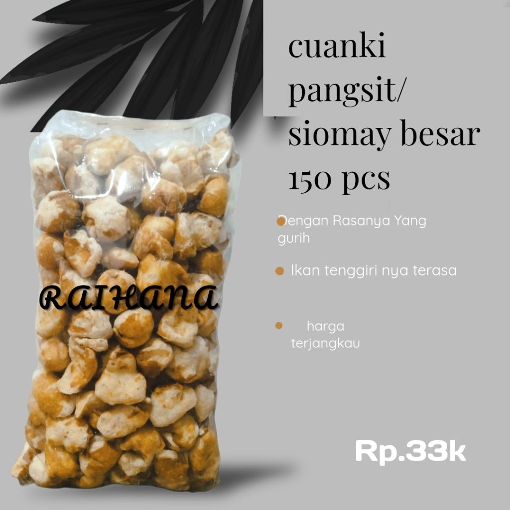 Cuanki Siomay Isi 150 Gurih Renyah Ikannya Terasa Enak
