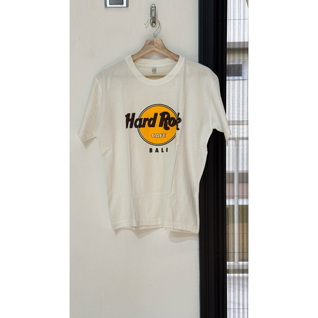 Preloved Hard Rock Kaos Putih