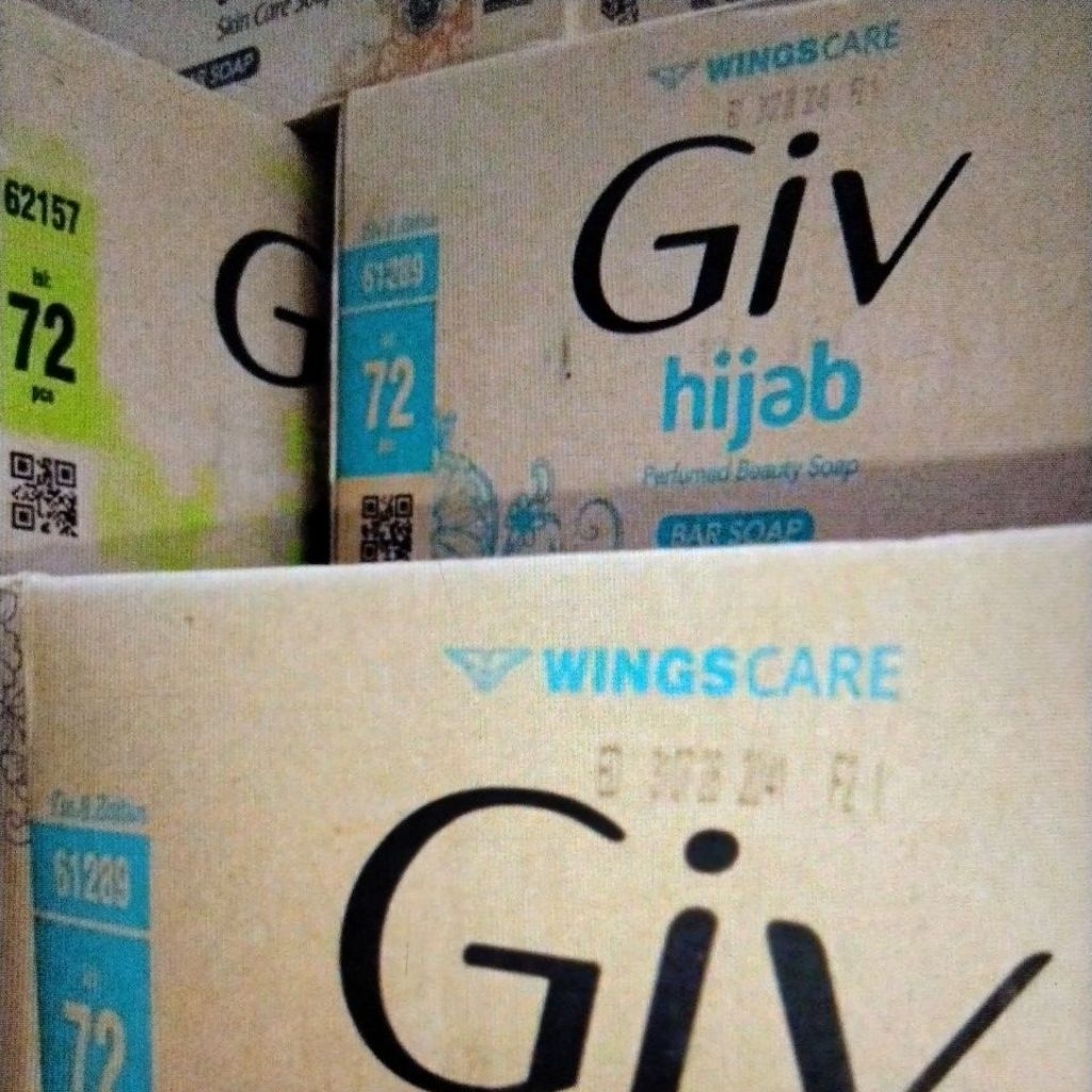 Sabun kecantikan Giv 1 karton