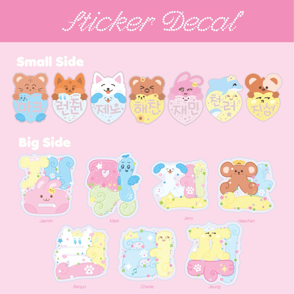 Sticker Lightstick for NCT Dream Lightstick | Deco LS — Decal NCT