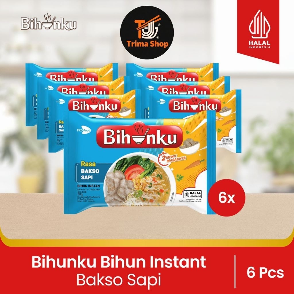 

Paket Bundling - Bihunku Instan - Bakso - 50gr - 12pcs