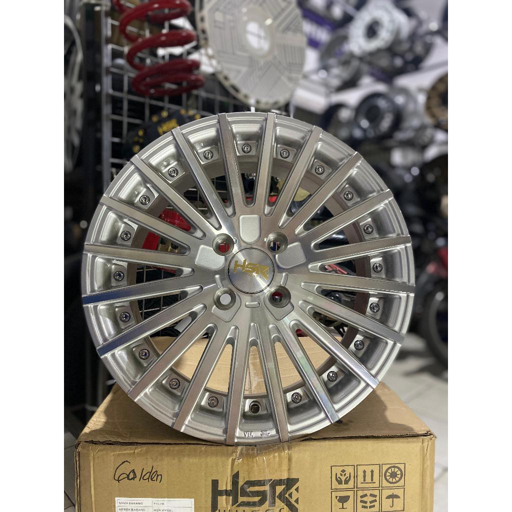 velg mobil avanza ring 15 HSR type tandam baut 4 untuk mobil agya calya sigra karimun sigra