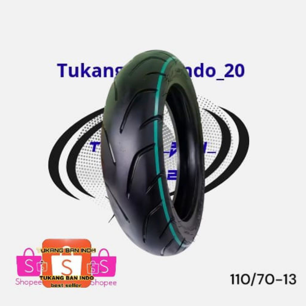 BAN TUBLES IRC BAN DEPAN NMX UKURAN 110/70-13 MEREK IRC TUBLES