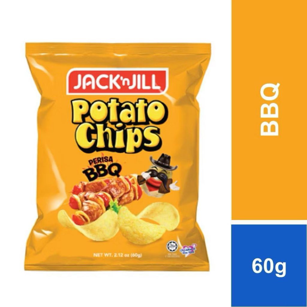 JACK N' JILL POTATO CHIPS BBQ FLAVOR