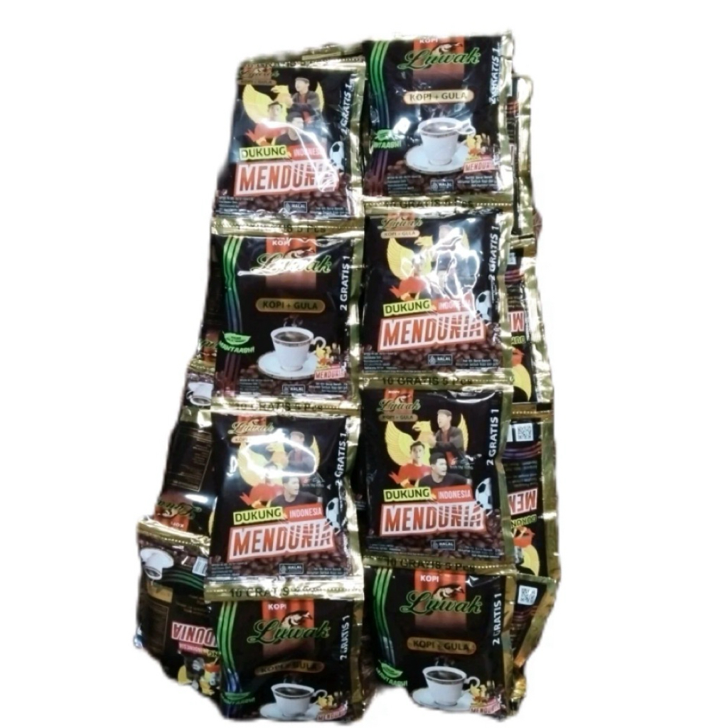 

Paket Hemat Kopi Luwak 45 Pcs Plus Gula