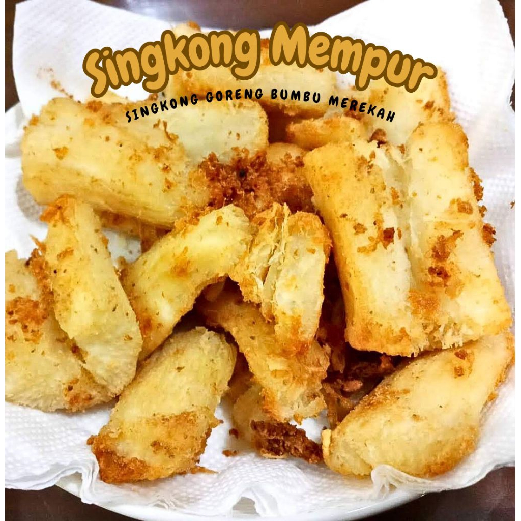 

Singkong Bumbu Merekah Siap Goreng Makanan Frozen Halal