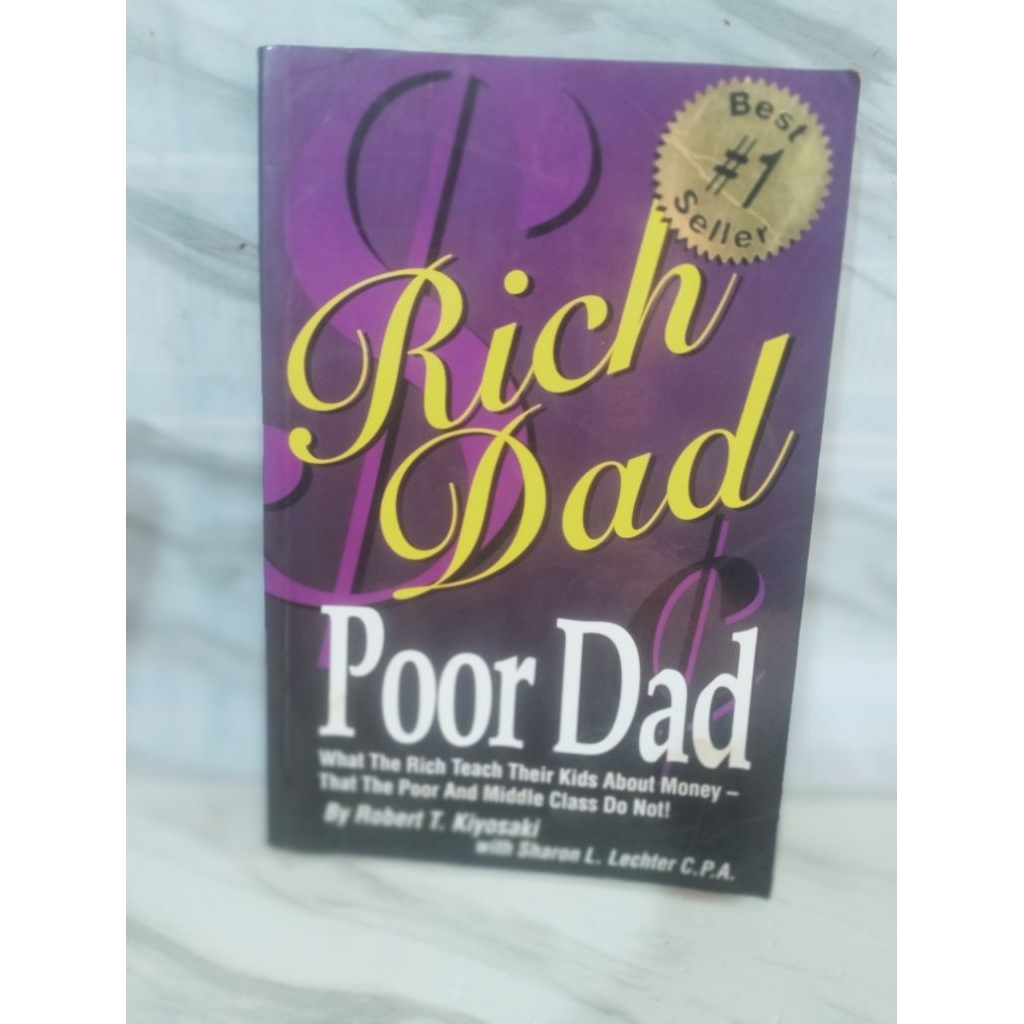 Buku Import RICH DAD POOR DAD by Robert T Kiyosaki