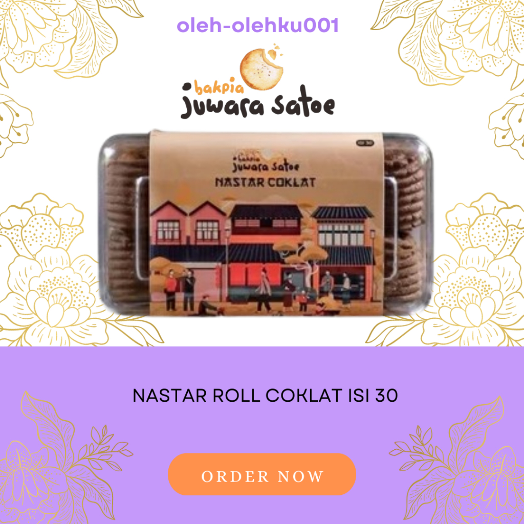 NASTAR ROLL ISI 30 KHAS JOGJA – ORIGINAL JUWARA SATOE NASTAR