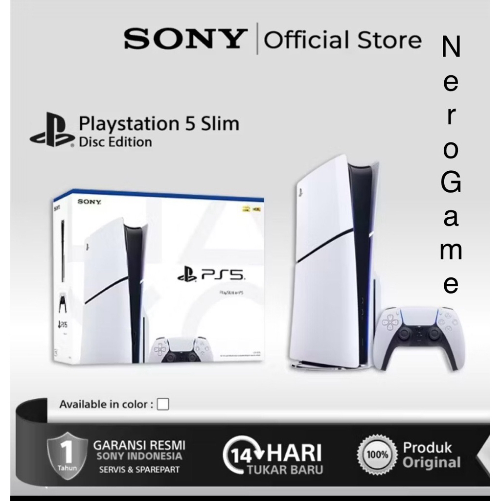 PS5 DISC VERSION GARANSI RESMI SONY INDONESIA