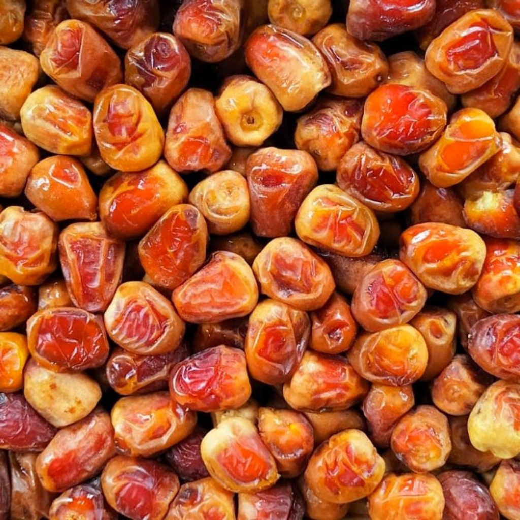 

Kemasan 1kg Kurma Sukari AlQasem Raja Super , Kurma Sukkari Sukary 1kg Basah