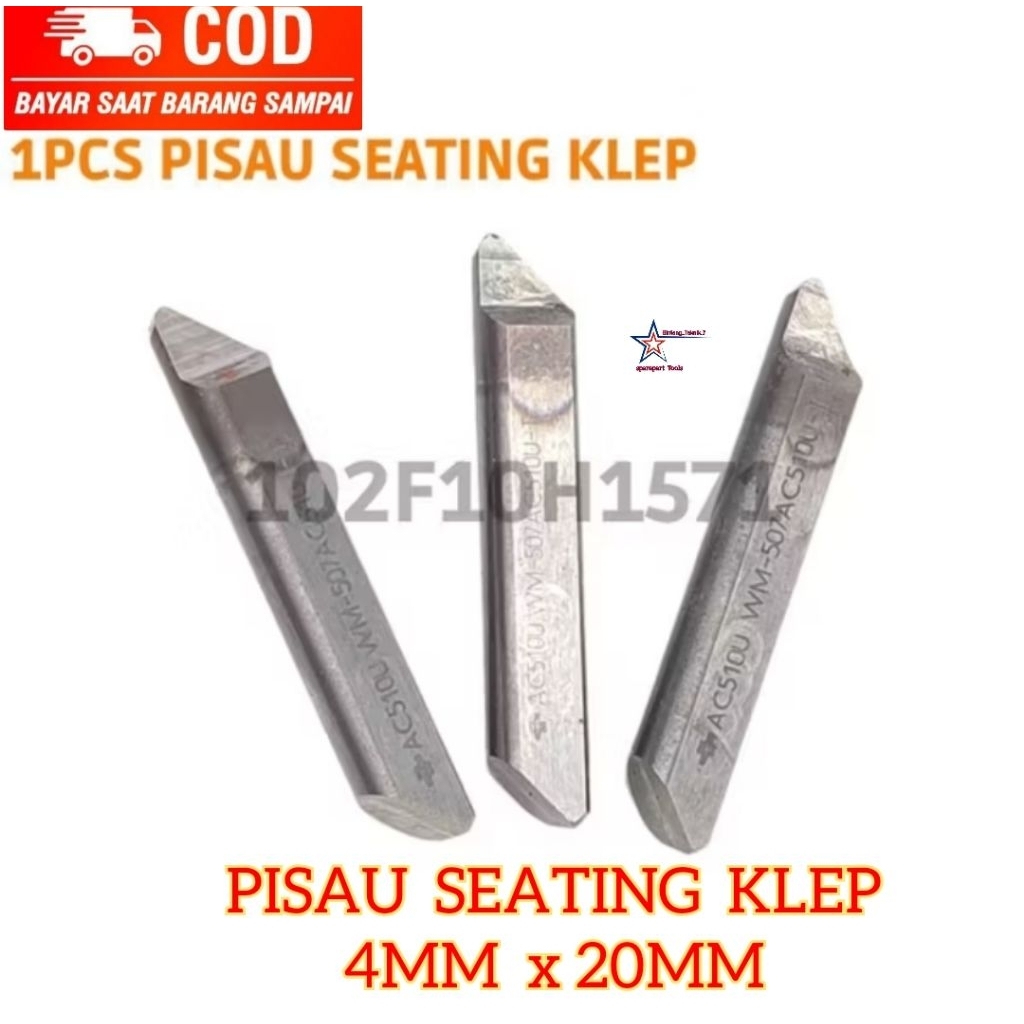 Pisau Korter Pisau Seating Klep Diameter 4mm x 20mm Carbide