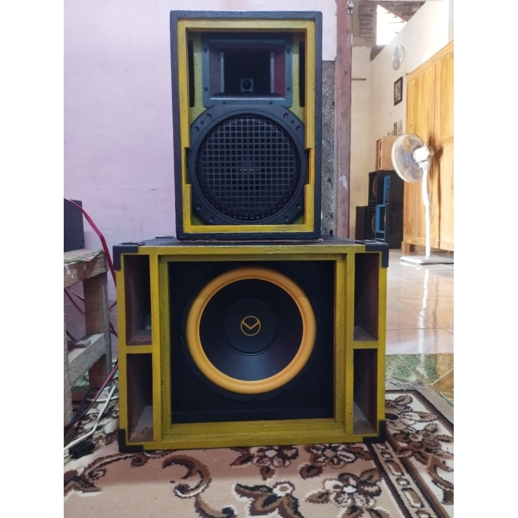 Speaker box SPL 12 INCH ,plus speaker box Line array 10 inch,isi speaker legacy subwoofer Horeg  dan
