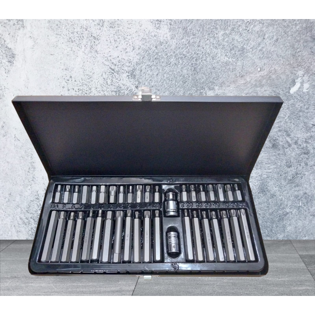 belter Power Bit Set 40pc Star Hex Spline Bit Set 40pcs Hex Star Spline Bit Set 40 PCS Set Star Hex 