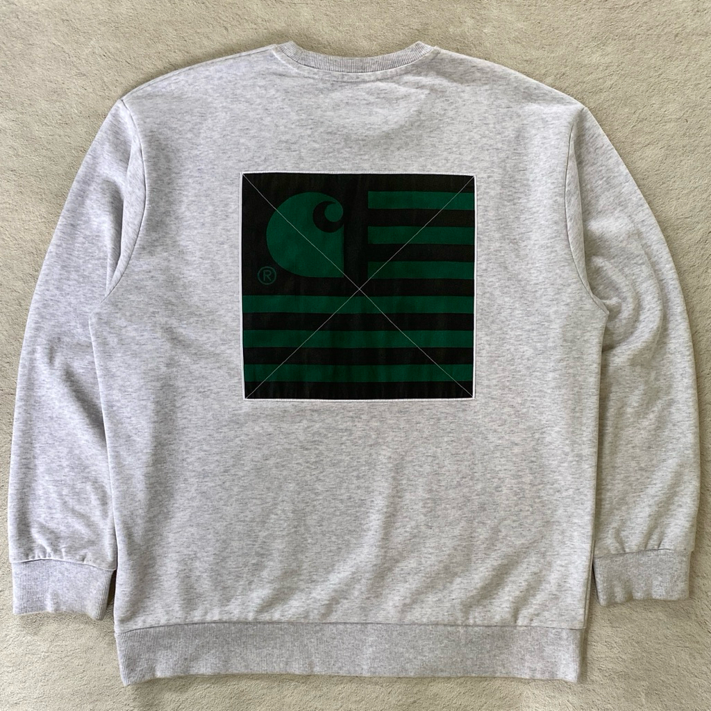 Carhartt WIP State Chromo Sweatshirt - Grey