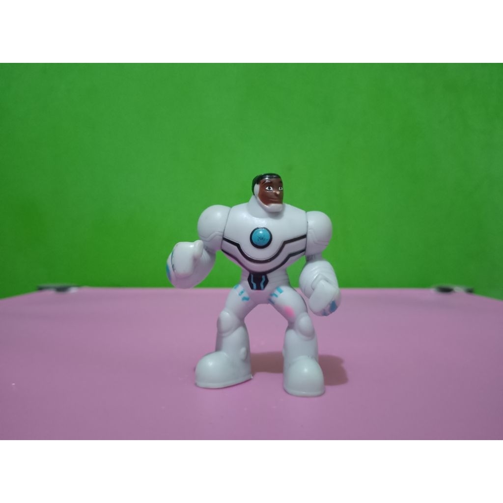 Figure JUSTICE LEAGUE - CYBORG - Murah Retro Vintage Rare Koleksi Mainan Anak Anak Nostalgia Jadul S