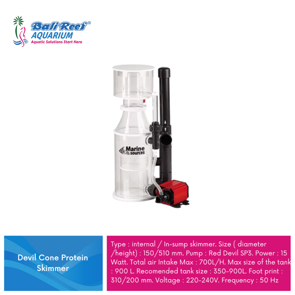 Red Devil Skimmer Devil Cone Protein Skimmer