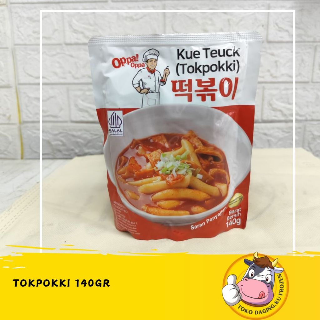 

Topokki Oppa Instan Kue Tuck 140GR