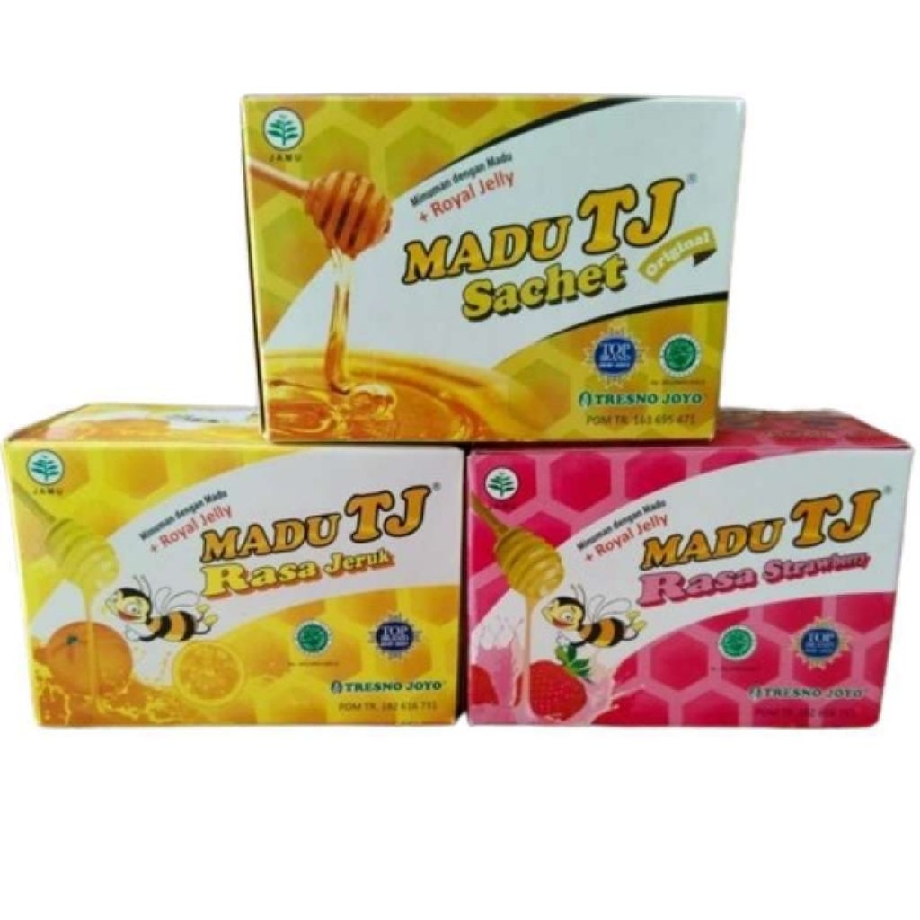

Madu TJ kemasan sachet 1 Box