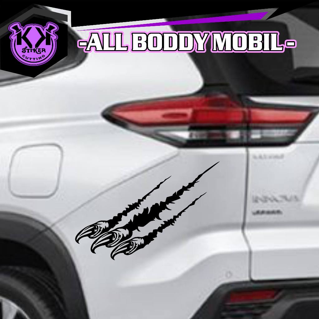 SC.357/STICKER CUTTING/STIKER CAKAR/STIKER 3D/STIKER 3D CAKAR/STIKER CAKAR KUKU/STIKER CAKAR HEWAN