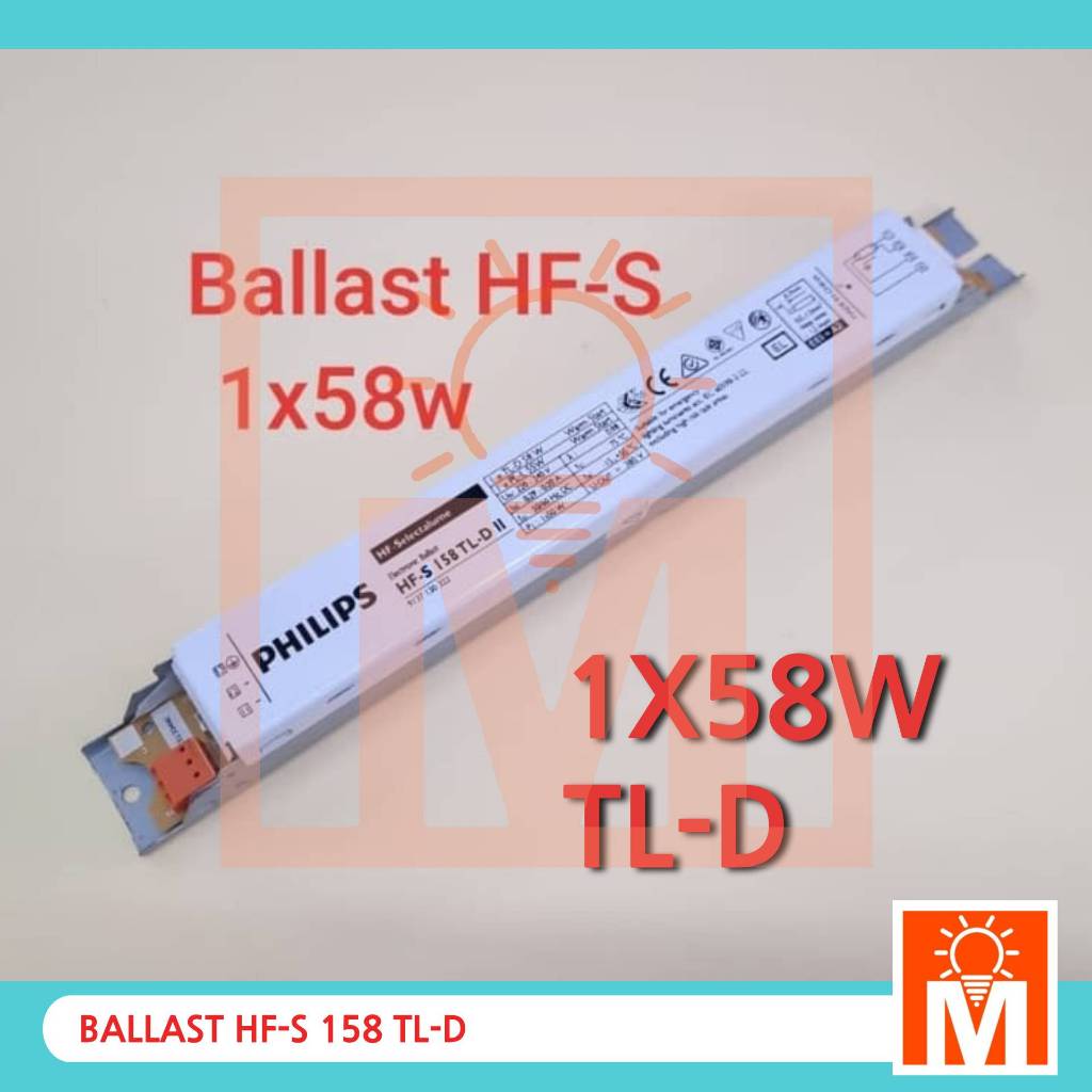 Ballast Electronic 1x58W HF-S 158 Philips ( Ballast Elektronik 1 x 58W )