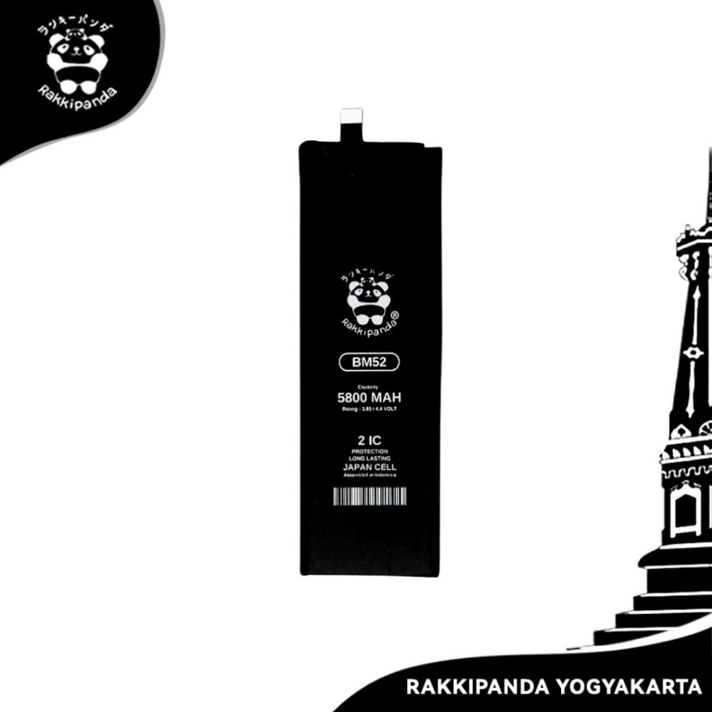 Baterai HP Rakkipanda BM52 XIAOMI MI NOTE 10 / Mi Note 10 Pro / Mi Note 10 Lite / Mi CC9 Pro Batre B