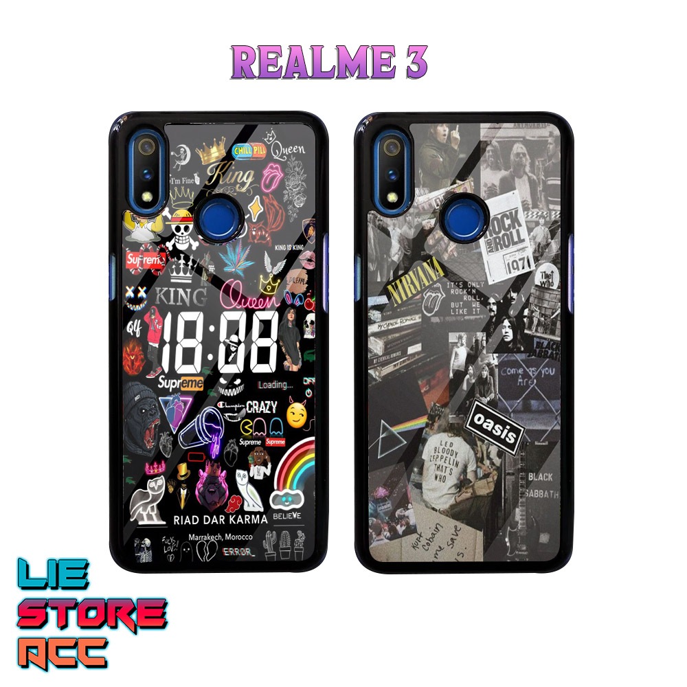 Case Realme 3 Case Hp Realme 3 Premium Glossy liestore_acc Casing [ aestetic ] Casing Hp Realme 3 Ae