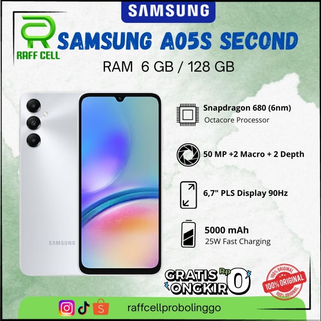 SAMSUNG A05S SECOND