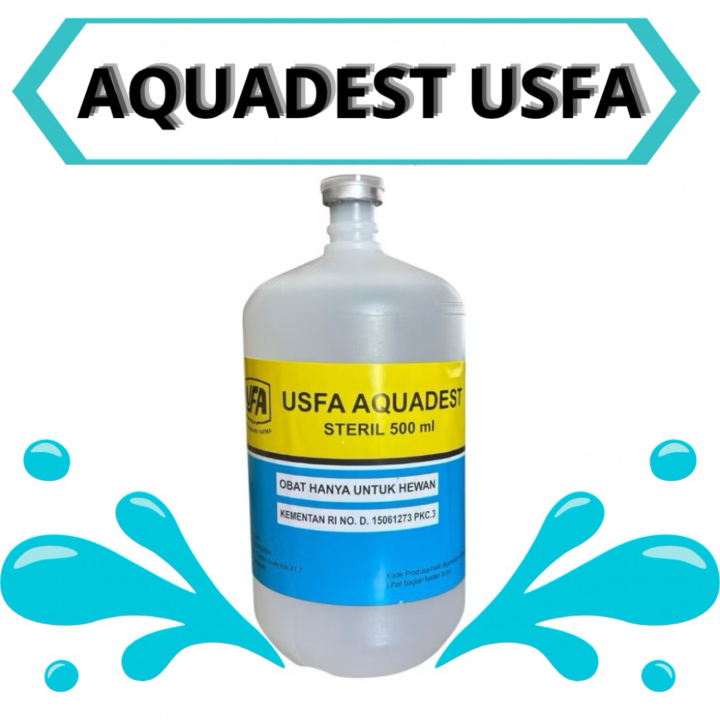 AQUADEST USFA - Cairan Steril Pelarut Vaksin