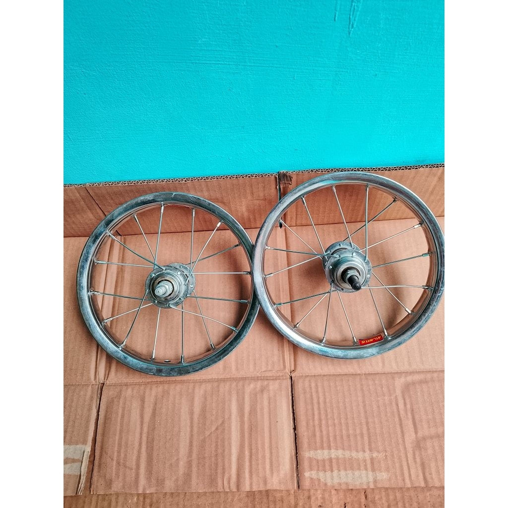Velg Sepeda / Lingkar Sepeda / Rim Sepeda / Sepeda 12 Inch Lingkar Sepeda Anak Anak Depan / Belakang