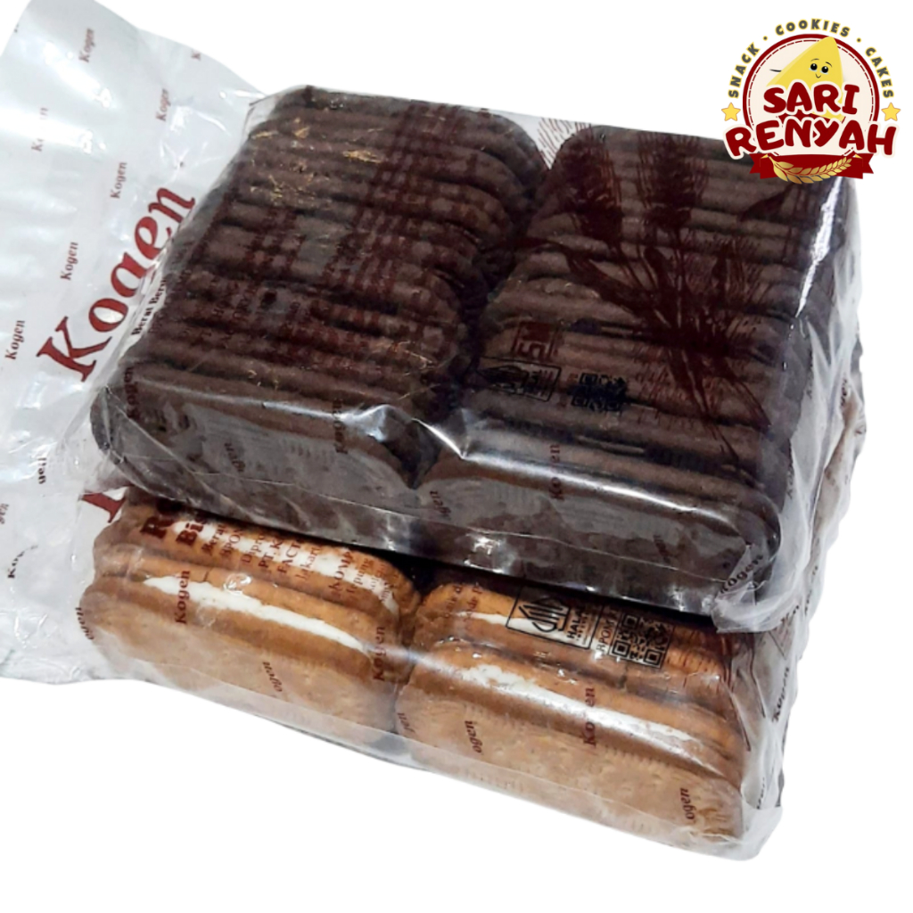Biskuit Khong Guan Kogen Varian Rasa (Rose Cream / Rose Chocolate) - Sari Renyah