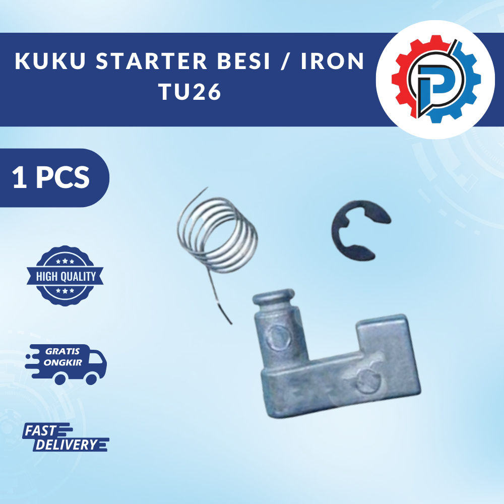 Kuku Besi Pulley Puli Stater TU26 Pawl Iron Starter Mesin Sprayer Semprot Hama 2 tak 3WZ4 777 767