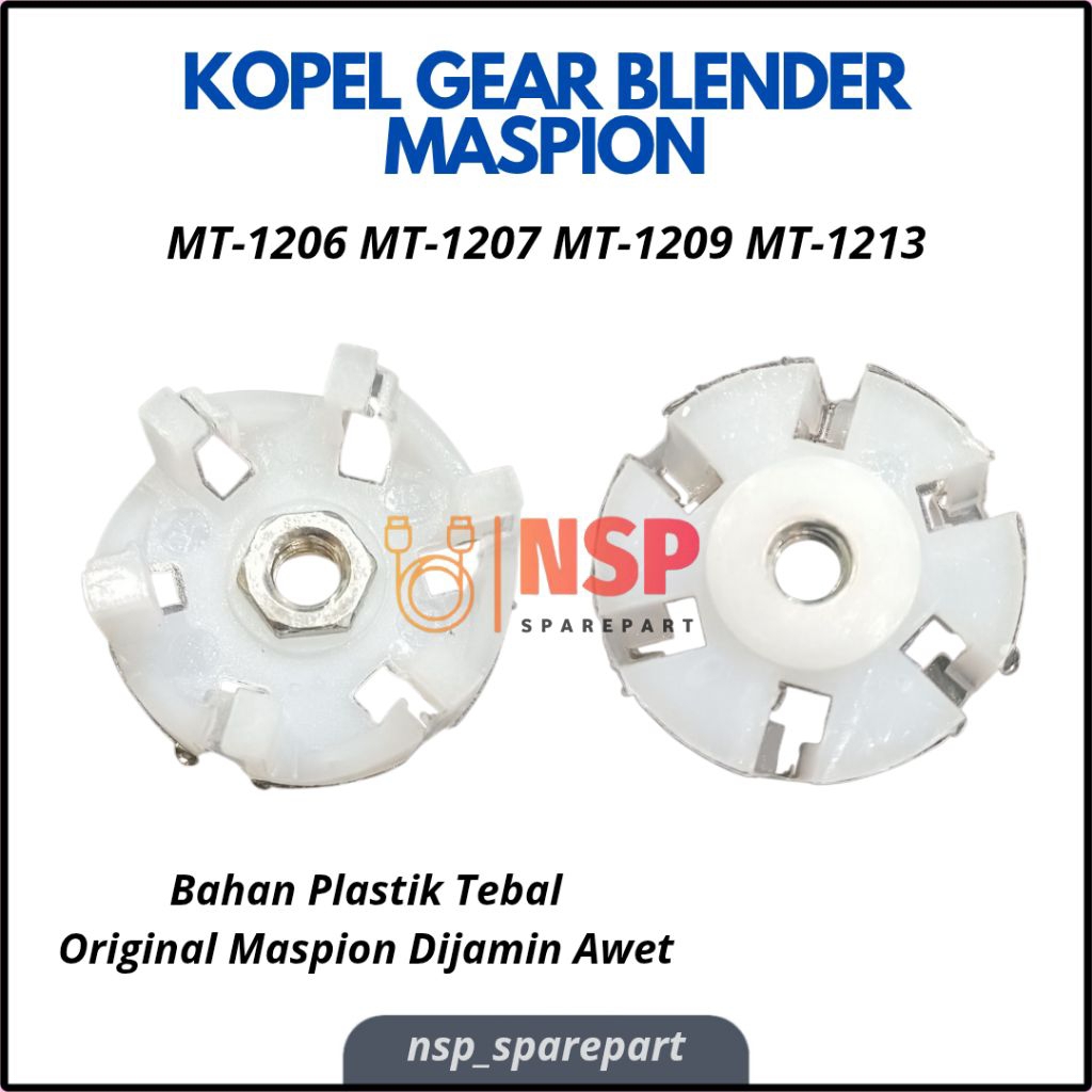 GEAR GIGI KOPEL BLENDER MASPION ORIGINAL MT-1206 MT-1207 MT-1209 MT-1213