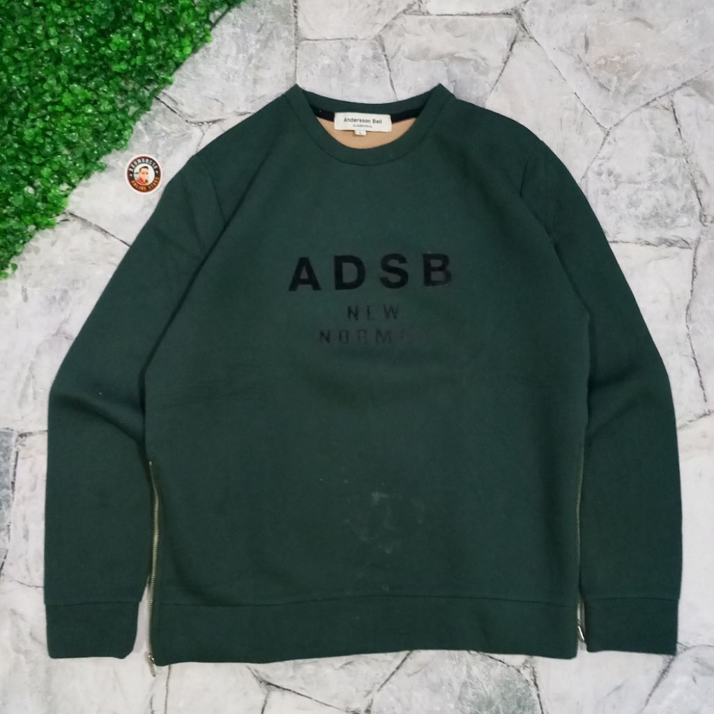 CN Andersson Bell Hijau Army Tebal size L