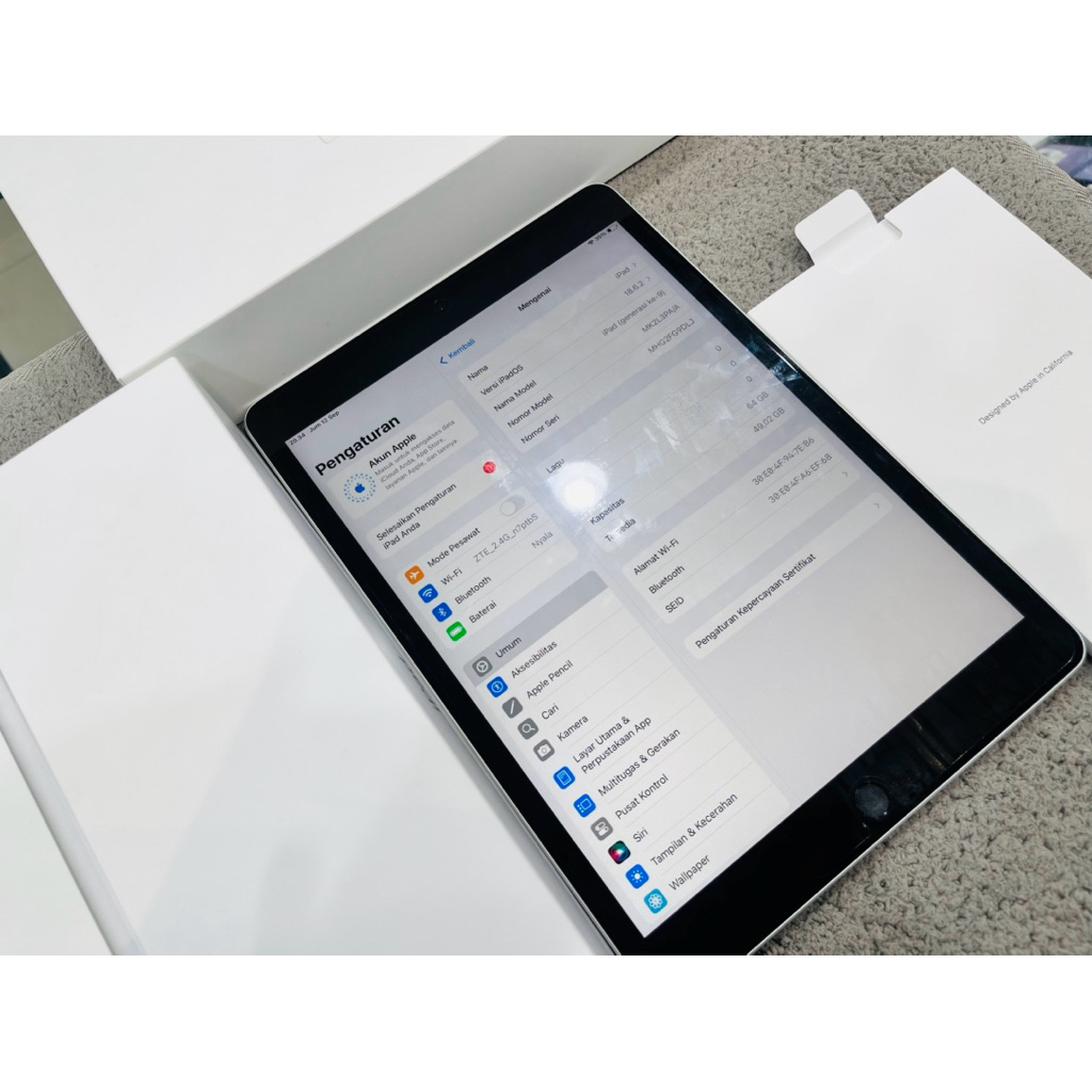 Ipad 9 64gb Wifi only Ibox