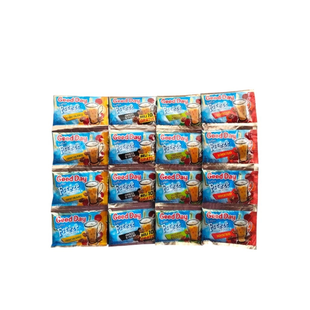 

Gooday freze beli 10 gratis 1 all varian