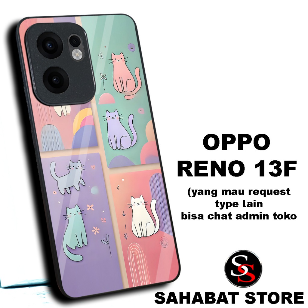 softcase glossy Oppo Reno 13F/S19/Case Hp Oppo Reno 13F dan all type smart phone & android/casing hp