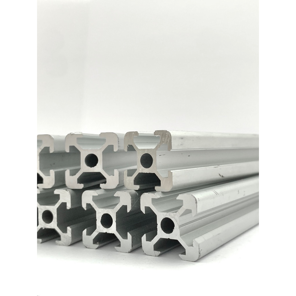aluminium profile 2020 V slot silver harga per 1 cm