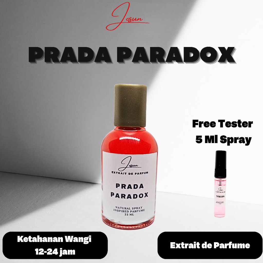 Josun - Parfum Wanita Paradox Extrait de Parfume Aroma White Floral Citrus Vanilla