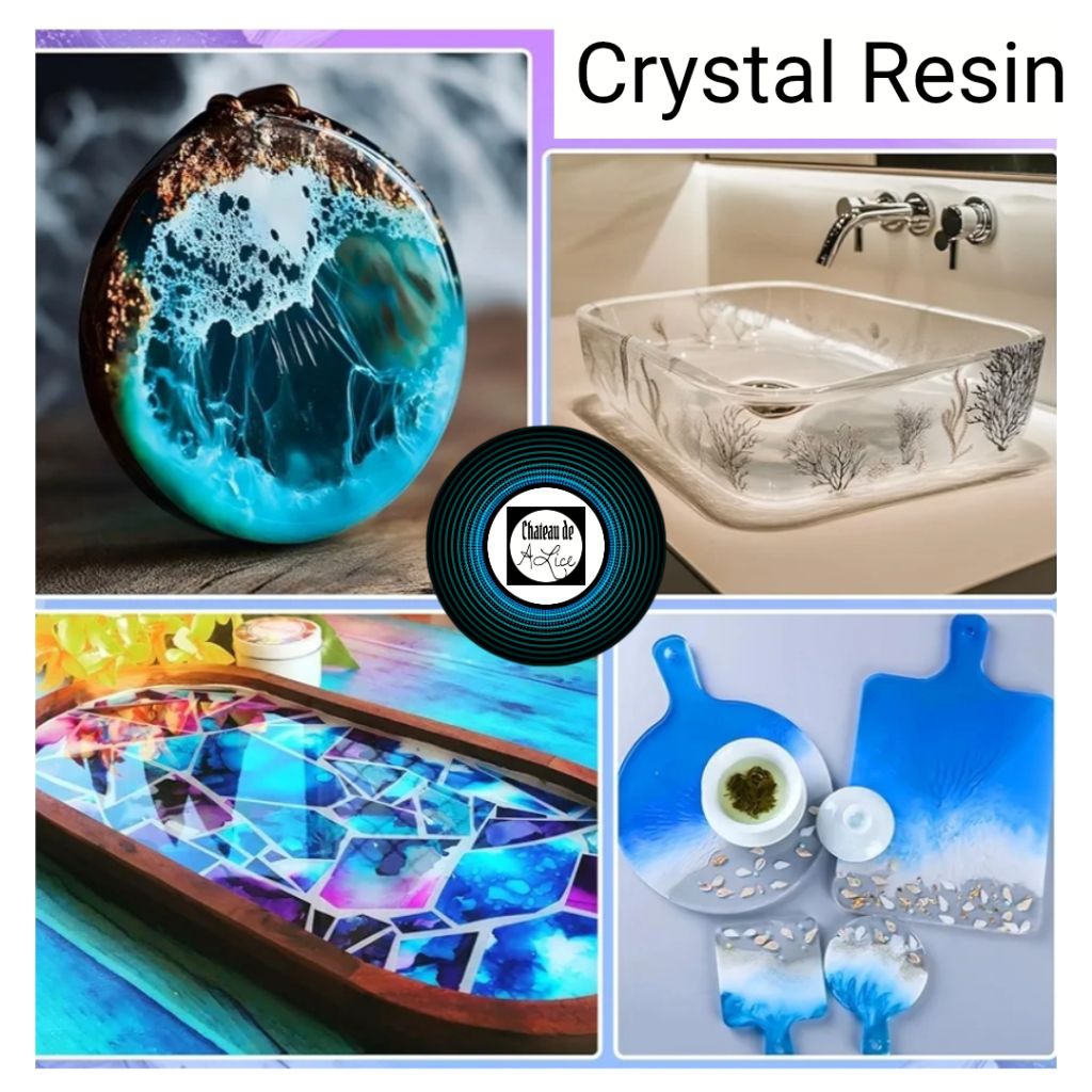 

Epoxy Resin Crystal Clear RESIN BENING + HARDENER 150 GRAM BEST RESIN NO 1