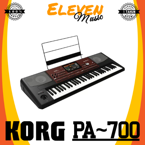 Korg PA700 61-Key Pro Arranger Keyboard Paket KORG PA-700